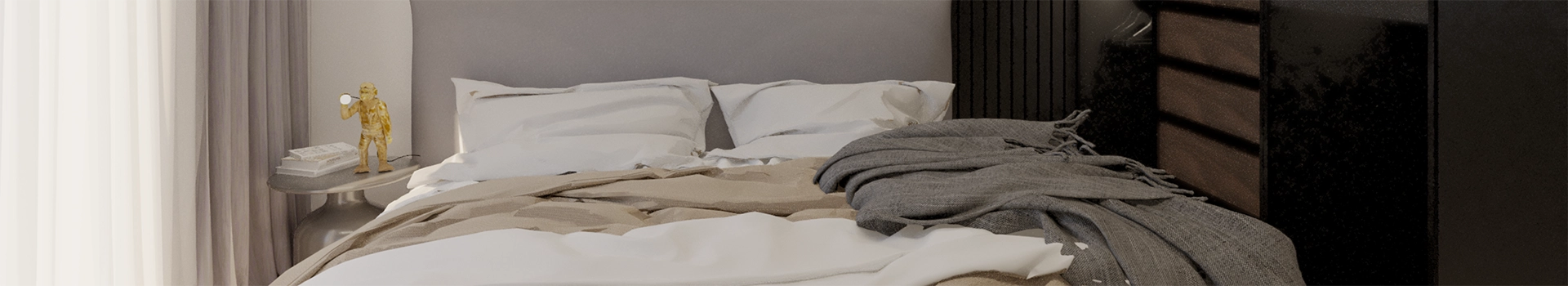 białe poduszki na łóżku